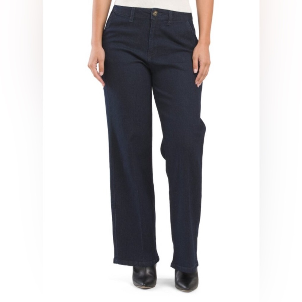 Rachel Zoe High Waist Wide-Leg Trousers Jeans, NWT